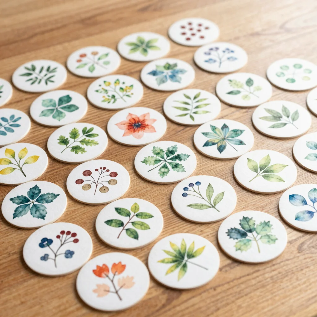 Botanical Memory Matching Game